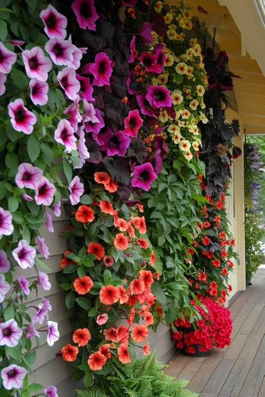 Climbing Petunia Petunia spp. Seeds for Planting in Vertical Garden Heirloom Non-GMO Seeds