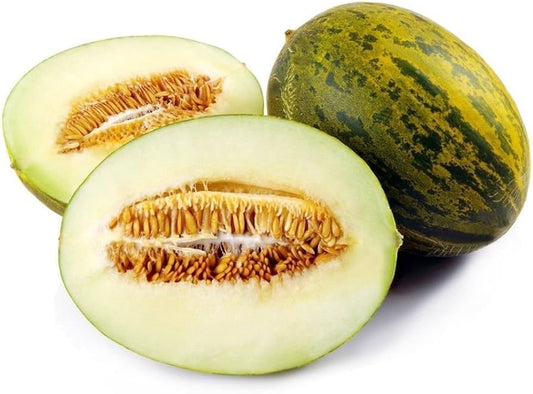 Toadskin Melon Seeds (Kr?tenhaut Melonenfruchtsamen) Fruit Seeds for Home Gardens, Raised Beds & Outdoor Growing